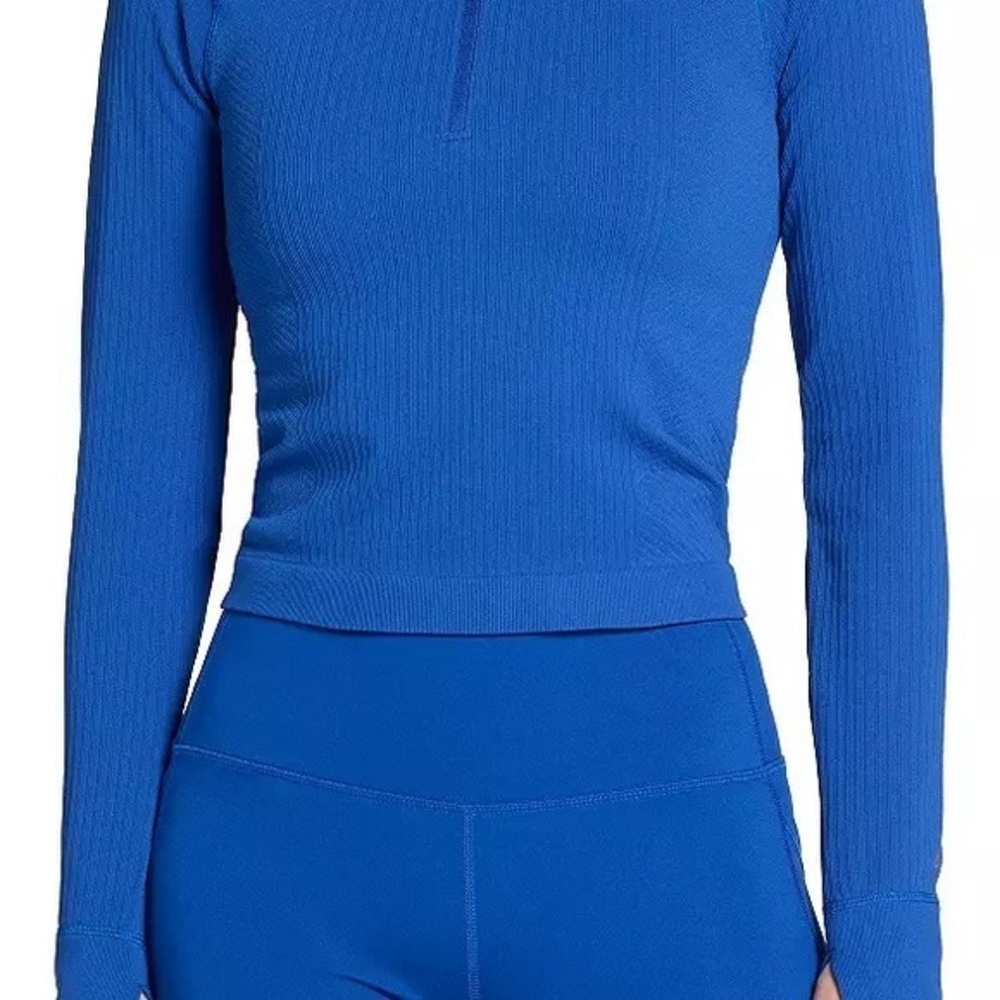 DSG Women's Long Sleeve Blue Tee